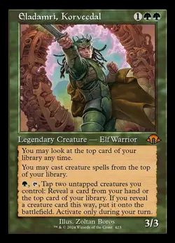 Magic The Gathering: Eladamri, Korvecdal - MH3 #0423 - Image 1