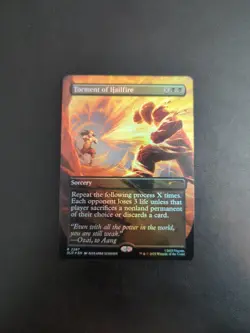 Torment of Hailfire 2287 MTG Near Mint Foil - Image 1