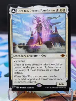 MTG Lost Caverns of Ixalan- Ojer Taq, Deepest Foundation 0026 NM - Image 1