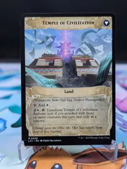 MTG Lost Caverns of Ixalan- Ojer Taq, Deepest Foundation 0026 NM - Image 2