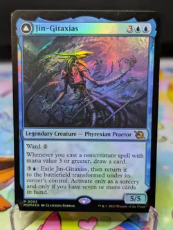 MTG March of the Machine- Jin-Gitaxias 065 Foil - Image 1