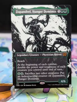 MTG Phyrexia: All Will Be One- Zopandrel, Hunger Dominus 315 (Showcase) Regular - Image 1