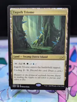 MTG Ikoria Lair Of Behemoths- Zagoth Triome Regular 259 - Image 1