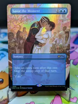 MTG Seret Lair Drop- Savor the Moment 1006 Borderless Foil - Image 1