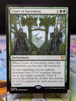 MTG Commander: Wilds of Eldraine- Court of Garenbrig 025 Regular - Image 1