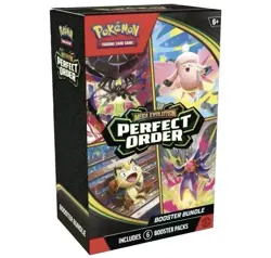 Pokemon Mega Evolution Perfect Order Booster Bundle (6 Packs) - Presale Confirmd - Image 1
