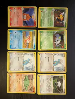Pokemon TCG: EX Ruby & Sapphire & EX Dragon Cards, 14 cards total - Image 1