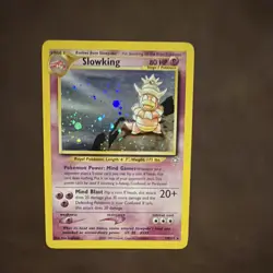 Pokemon TCG Slowking Holo Rare 14/111 Neo Genesis Unlimited English 2000 - Image 1