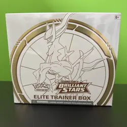 Pokemon Brilliant Stars Elite Trainer Box ETB NEW FACTORY SEALED 820650850127 - Image 1