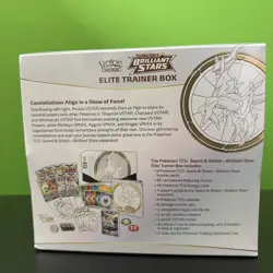 Pokemon Brilliant Stars Elite Trainer Box ETB NEW FACTORY SEALED 820650850127 - Image 2