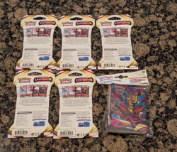 6x Pokemon Lost Origin Booster Packs (5 Sleeved and 1 portfolio pack) - Image 4