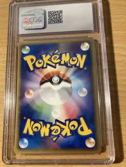 CGC 8 raichu split earth japanese 2002 Pokemon - Image 2
