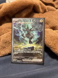 Pokemon TCG Zekrom EX SIR 166/086 Black Bolt English. NM PACK FRESH - Image 2