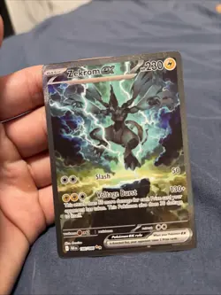 Pokemon TCG Zekrom EX SIR 166/086 Black Bolt English. NM PACK FRESH - Image 4