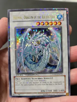 Yu-Gi-Oh! Brionac, Dragon of the Ice Barrier DT01-EN031 Near Mint - Image 1