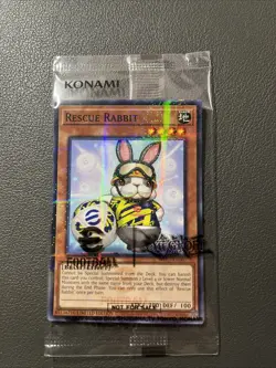 Yugioh Rescue Rabbit EFootball Promo EFC1-EN001 Neymar Jr 2025 Collaboration - Image 1