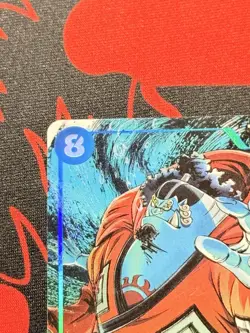 One Piece OP14-049 Jinbe SR Alt Art OP14 The Azure's Seven English NM - Image 3
