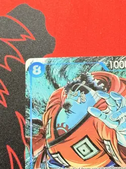 One Piece OP14-049 Jinbe SR Alt Art OP14 The Azure's Seven English Near Mint #1 - Image 3