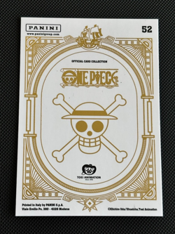 2024 Panini One Piece Treasure Box Set Roronoa Zoro Wanted Poster Base #52 - Image 2