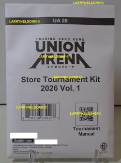UNION ARENA TRADING CARD GAME STORE TOURNAMENT KIT 2026 VOL 1 UA26 NEW SEALED - Image 5