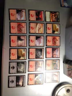 lot of 100 magic cards 8 Large Ones - Image 1
