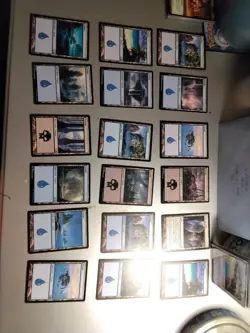 lot of 100 magic cards 8 Large Ones - Image 2