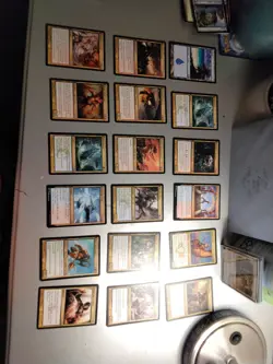 lot of 100 magic cards 8 Large Ones - Image 3