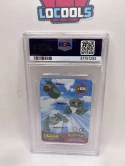 2004 Pokemon Advanced Action Card Metagross Evolution Lenticular PSA 5 - Image 2