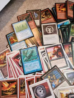 vintage magic the gathering card collection (500+ cards) - Image 2