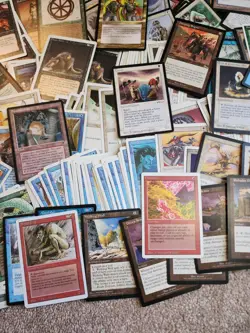 vintage magic the gathering card collection (500+ cards) - Image 5