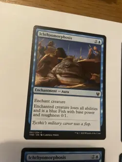 4x Ichthyomorphosis - MTG Magic The Gathering Theros Beyond Death common - Image 3