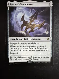 MTG - NM - Tarrian's Soulcleaver - The Lost Caverns of Ixalan - PROMO PACK - Image 1