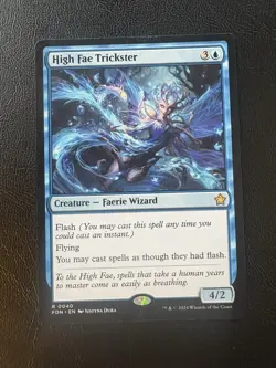 High Fae Trickster - Foundations Regular - MTG NM - Magic The Gathering - Image 1