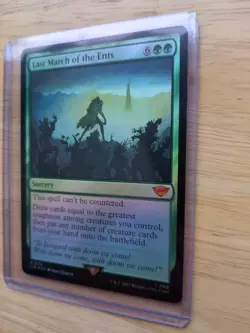 Last March of the Ents Foil 0172 - MTG - Lord of the Rings - LOTR - Magic - NM - Image 3