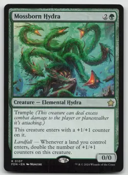 Mossborn Hydra FDN #107 R Normal NM - Image 1