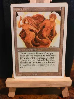 Primal Clay - Revised Edition - Excellent/LP (see pics) - MTG - Image 1