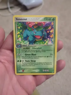 Pokemon Card Venusaur EX Crystal Guardians Rare 28/100 LP/NM - Image 1