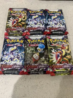 29 x Pokemon TCG Scarlet and Violet Base Set Booster Pack New and Sealed - Image 1