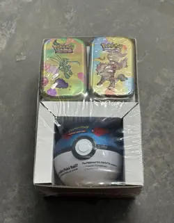 Pokemon TCG: 151 Mini Tins (2) + 1 Poke Ball - 3 Pack Sam’s Club Exclusive - Image 1