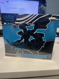 Pokemon TCG Black Bolt Elite Trainer Box Etb Factory Sealed NEW - Image 1