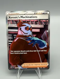 Xerosic's Machinations - 089/064 - Pokemon Shrouded Fable Full Art Ultra Rare NM - Image 1