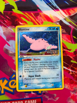 Mantine EX Team Rocket Returns #45/109 Reverse Holo Stamped 2004 Pokemon - Image 1