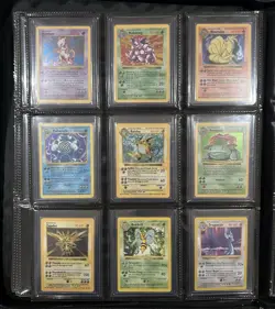 Pokemon Complete Shadowless Base Set. +Red Cheek Pika. LP - Image 2