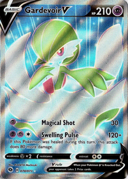Gardevoir V 70/73 Pokemon Champion's Path Ultra Rare NM - Image 1