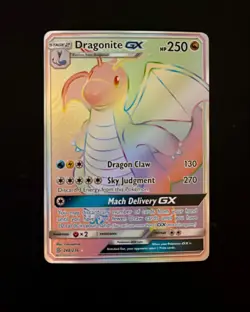 Dragonite GX 248/236 Pokemon Unified Minds Secret Rare NM - Image 1