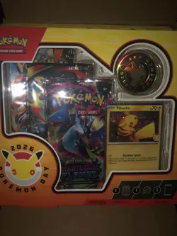 2026 Pokemon Day Collection - 30th Anniversary Promo Set Includes 3 Packs & Coin - Image 1