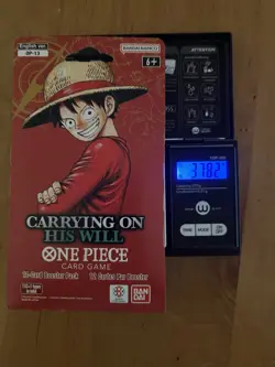 One Piece OP-13 CARRYING ON HIS WILL Sleeved Booster Pack - Heavy - 37.82g 🔥🔥 - Image 1