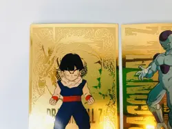 Vtg Dragon Ball Z Gold Foil Cards 1999 1998 Lot of 3 FUNimation DBZ Rare 🔥🐉 - Image 4