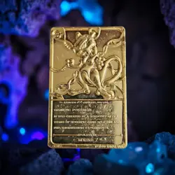 1999 MEWTWO Gold Bar Card Limited Edition Burger King Gold Plated Pokemon - Image 2