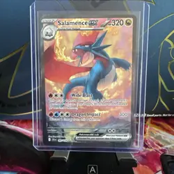 Pokemon TCG Salamence EX Journey Together Special Illustration Rare Card 187/159 - Image 1